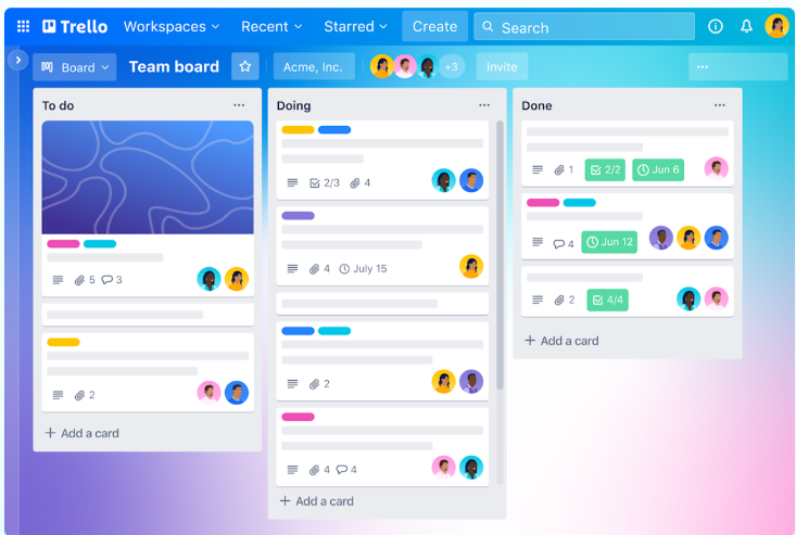 Organizing Tasks - Mastering Time Management with Trello: A Survival Guide for Busy Professionals