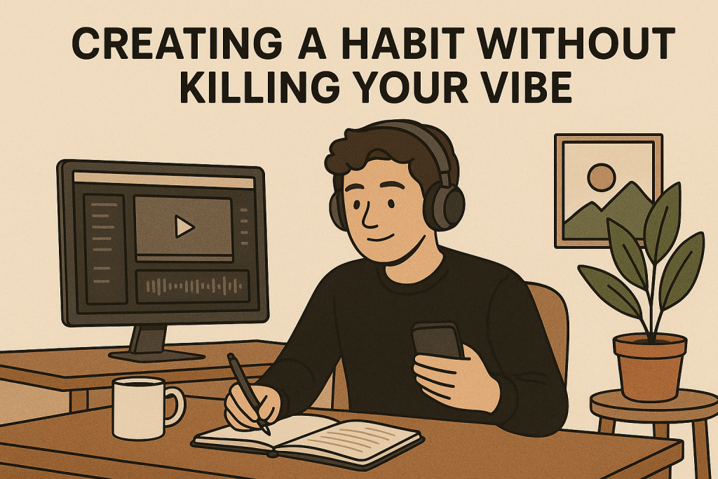 How to Stay Consistent With Self-Growth (Even When You're Too Busy to Think) Creating a Habit Without Killing Your Vibe 1024x683 - How to Stay Consistent With Self-Growth (Even When You're Too Busy to Think)